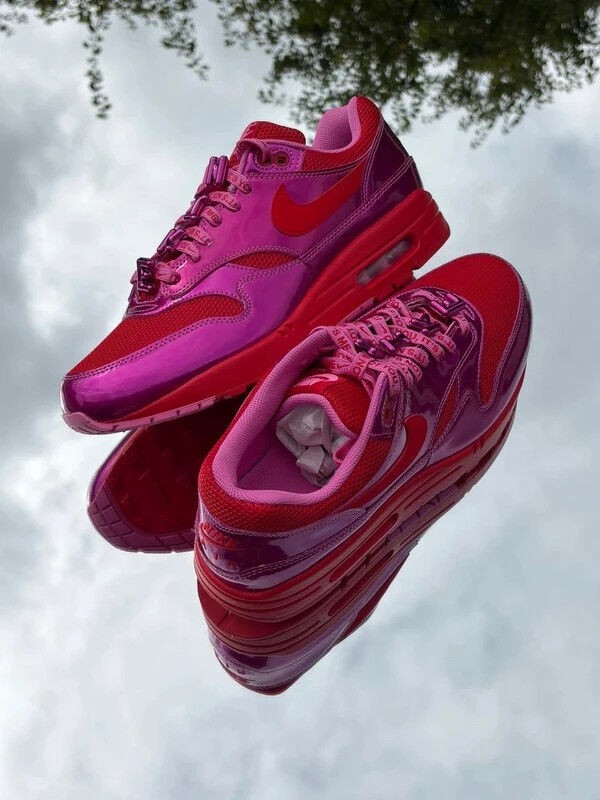 Nike Air Max 1 PRM Valentine’s Day Playful Pink University Red - EU 44,5