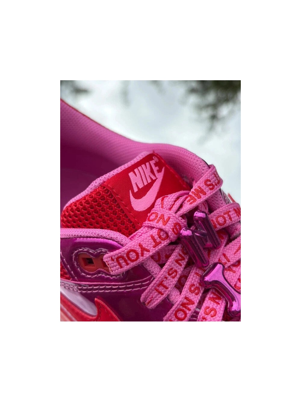 Nike Air Max 1 PRM Valentine’s Day Playful Pink University Red - EU 44,5