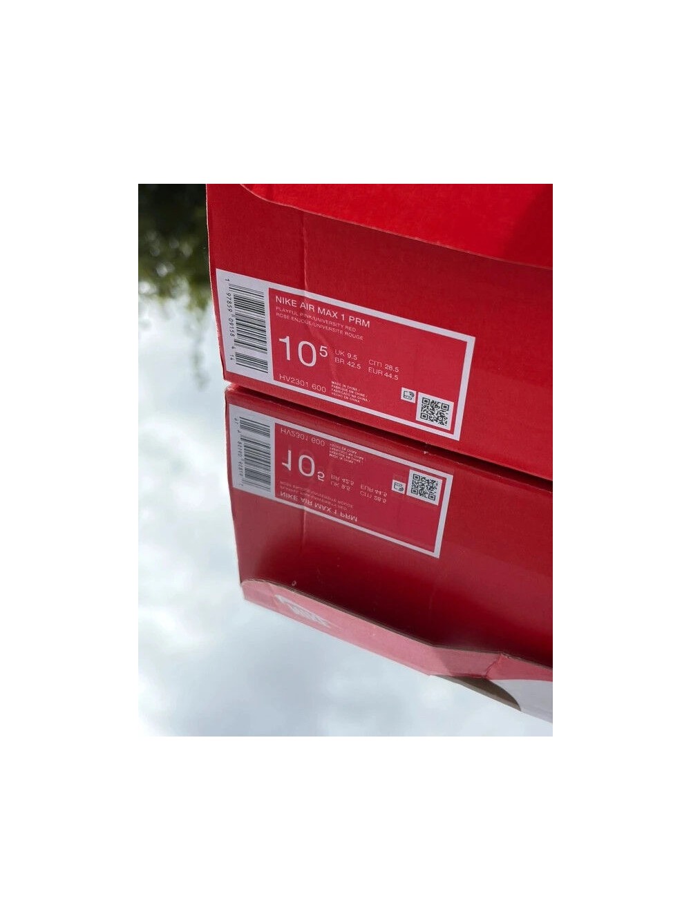 Nike Air Max 1 PRM Valentine’s Day Playful Pink University Red - EU 44,5