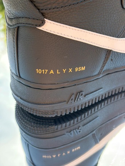 Nike Air Force 1 High Black X 1017 Alyx 9SM - EU 39