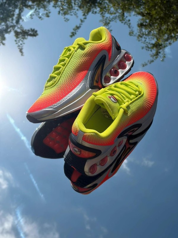 Nike Air Max DN SE Cyber Black Bright Crimson Grey - EU 39