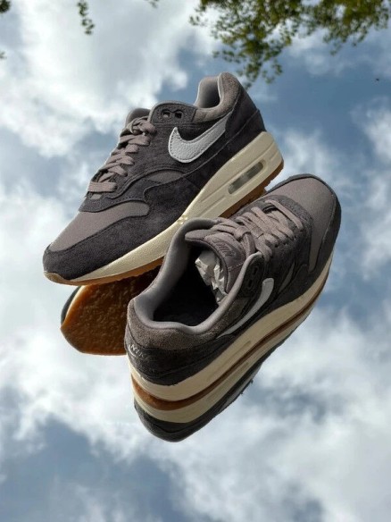 Nike Air Max 1 PRM Crepe Soft Grey Neutral Grey - EU 36