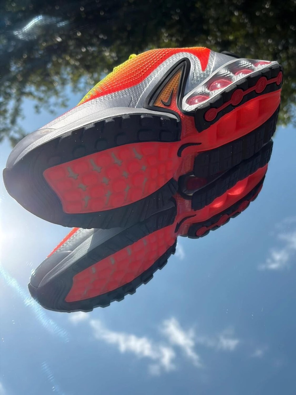 Nike Air Max DN SE Cyber Black Bright Crimson Grey - EU 39