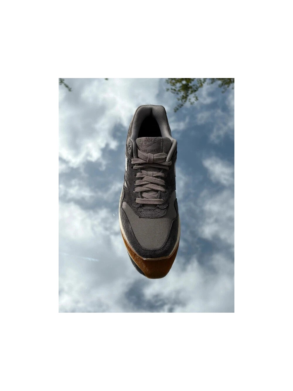 Nike Air Max 1 PRM Crepe Soft Grey Neutral Grey - EU 36