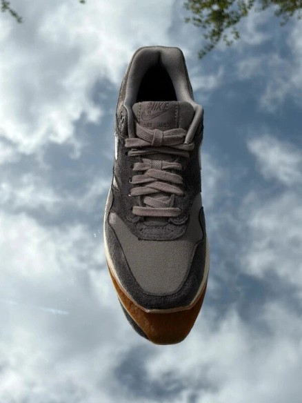 Nike Air Max 1 PRM Crepe Soft Grey Neutral Grey - EU 36