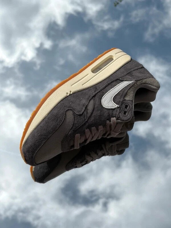Nike Air Max 1 PRM Crepe Soft Grey Neutral Grey - EU 36 2