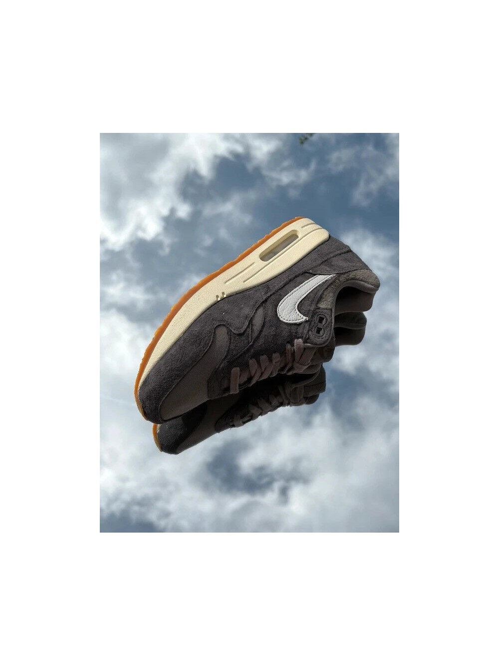 Nike Air Max 1 PRM Crepe Soft Grey Neutral Grey - EU 36