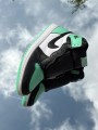 Air Jordan 1 High Retro OG Green Glow White Black - EU 38
