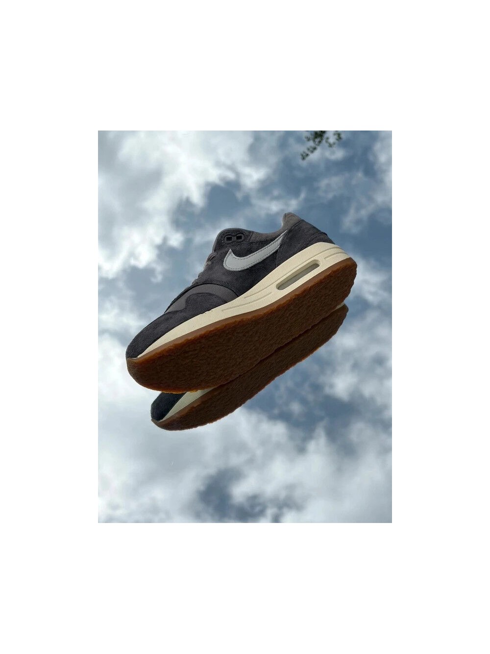 Nike Air Max 1 PRM Crepe Soft Grey Neutral Grey - EU 36