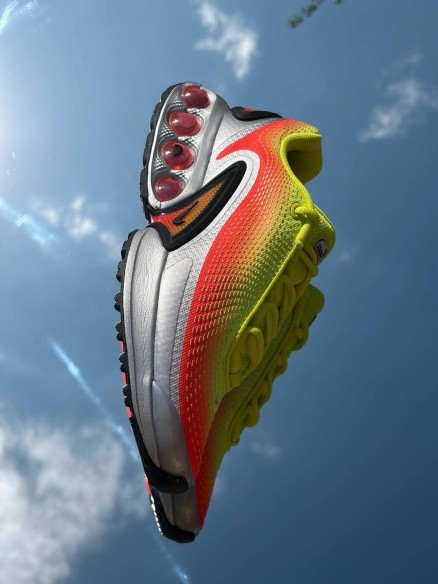 Nike Air Max DN SE Cyber Black Bright Crimson Grey - EU 39