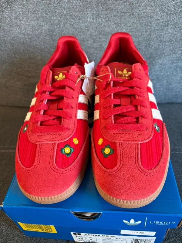 Adidas Samba x Liberty London Rouge - EU 38 2