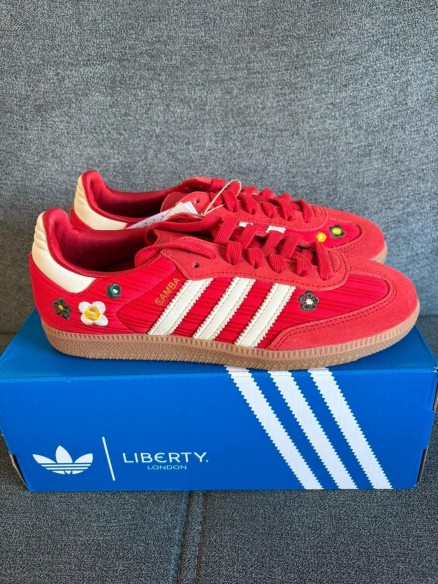 Adidas Samba x Liberty London Rouge - EU 38