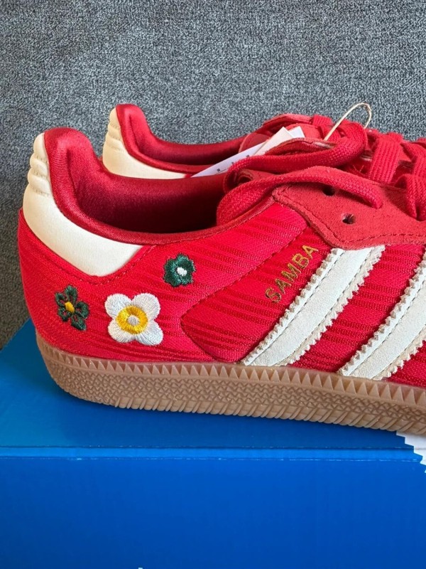Adidas Samba x Liberty London Rouge - EU 38 2