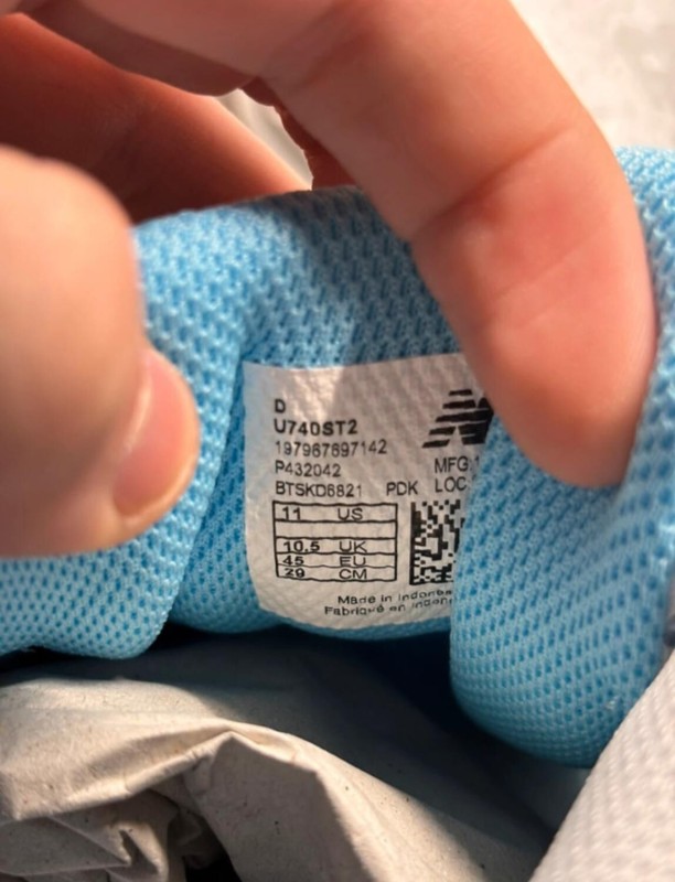 New Balance 740 blue agate taille 45 2