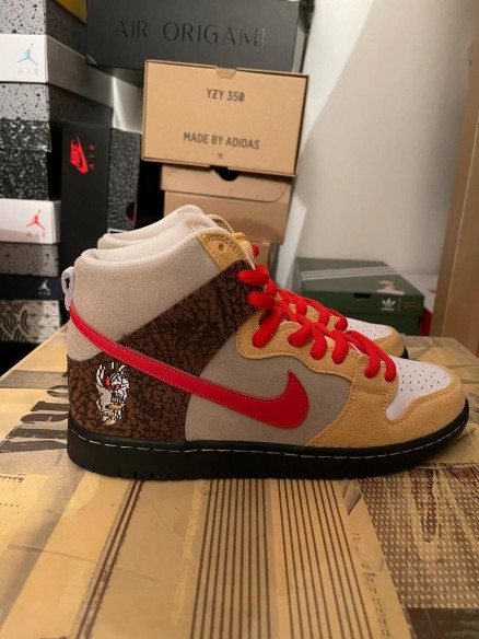 Nike SB Dunk High Color Skates Kebab et Destroy - EU 42