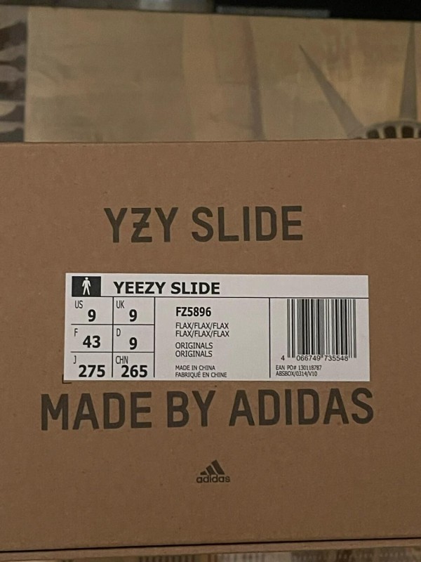 Yeezy Slide Flax - EU 43 2