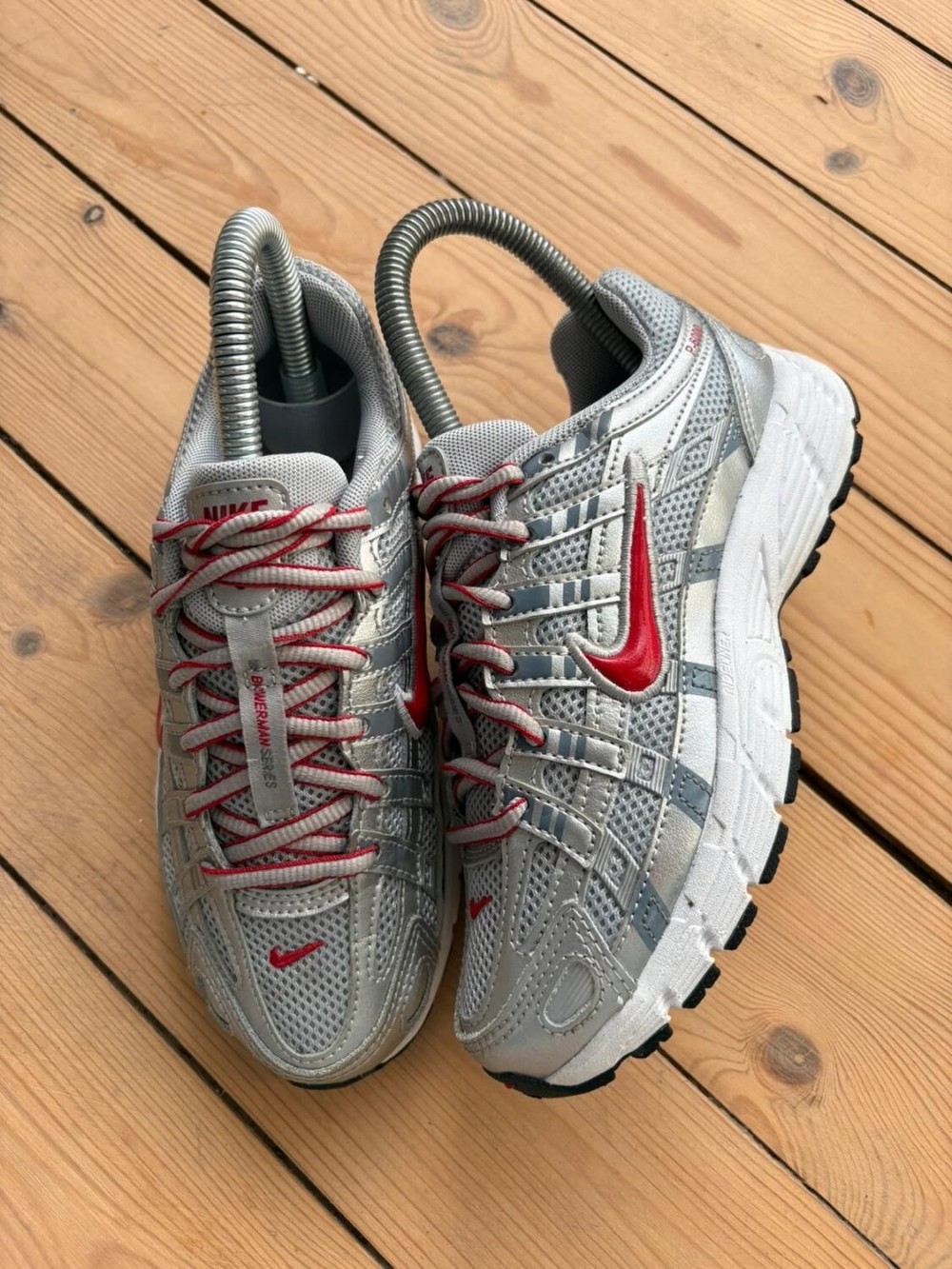 Nike p-6000 Silver Red - EU 32