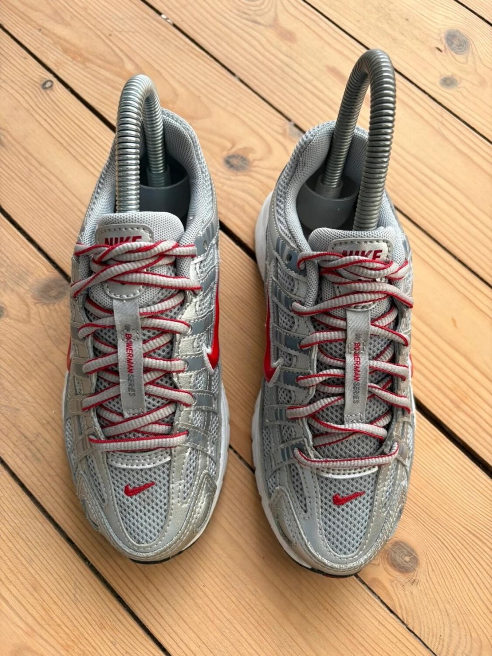 Nike p-6000 Silver Red - EU 32