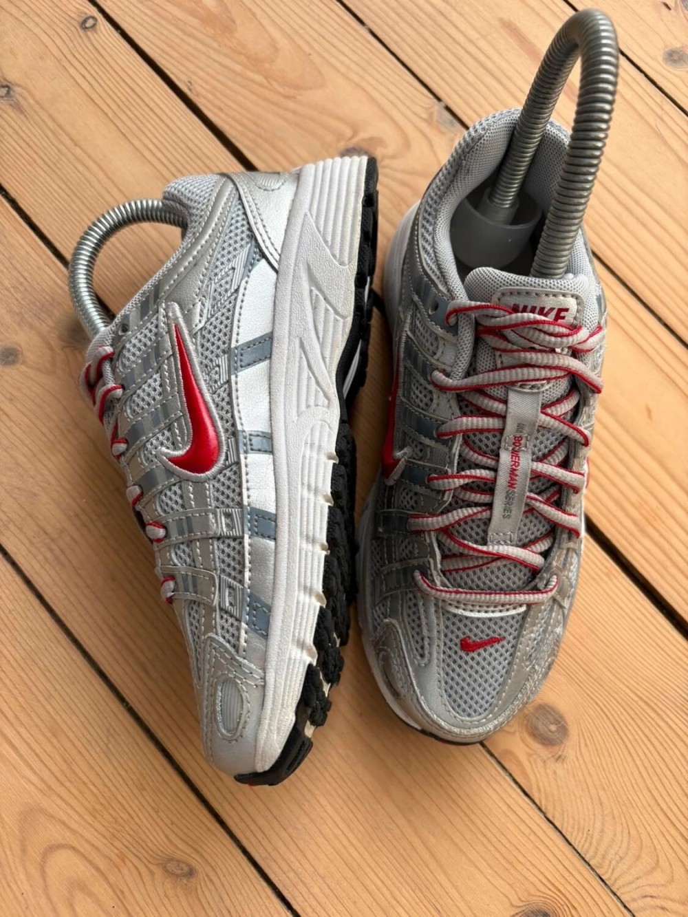 Nike p-6000 Silver Red - EU 32