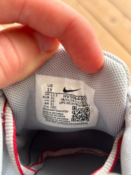 Nike p-6000 Silver Red - EU 32