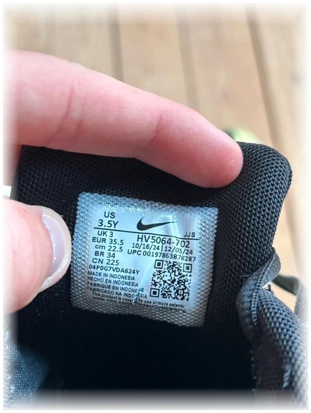 Nike p-6000 Yellow Black - EU 35,5