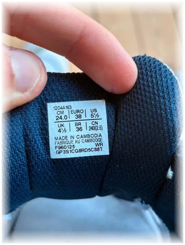 Asics gel 1130 White Navy - EU 38 2