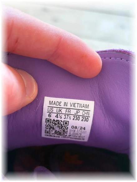 Adidas hamburg Purple - EU 37 1/3