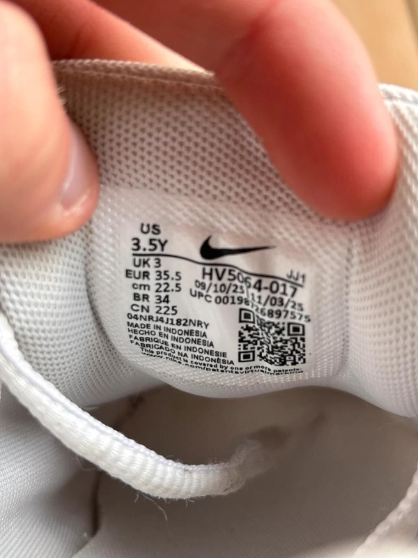Nike p-6000 White Grey - EU 35,5 2