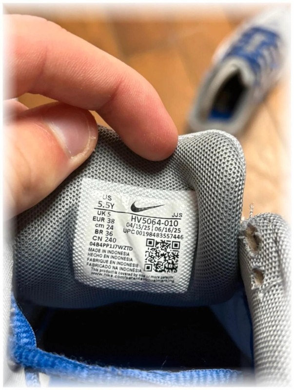 Nike p-6000 Grey Blue - EU 38 2