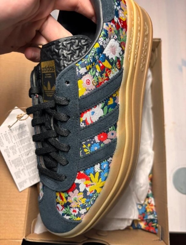 adidas gazelle bold liberty london floral taille 41 2