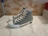Dior B23 High-Top Toile Oblique Grise - EU 41