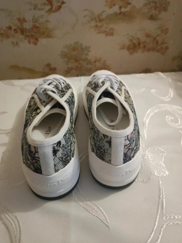 Dior Walk’n’Dior en toile brodée - EU 37 2