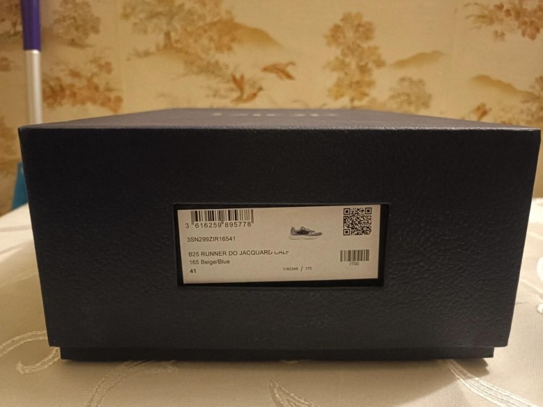 Dior B25 Runner Jacquard Oblique Grise - EU 41