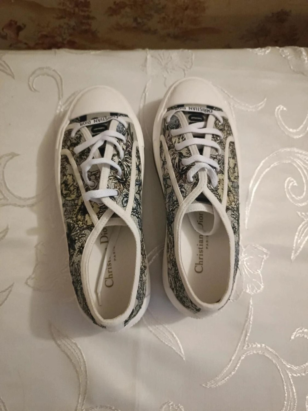 Dior Walk’n’Dior en toile brodée - EU 37