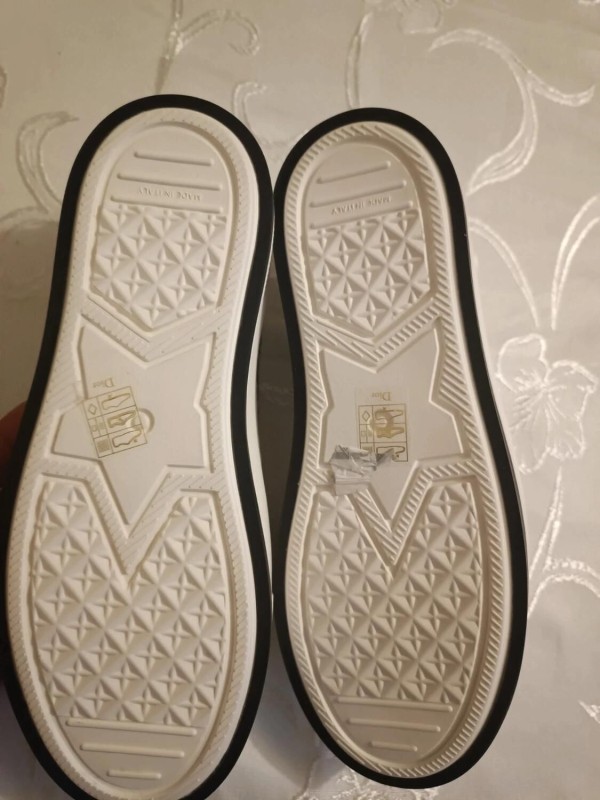 Dior Walk’n’Dior en toile brodée - EU 37 2