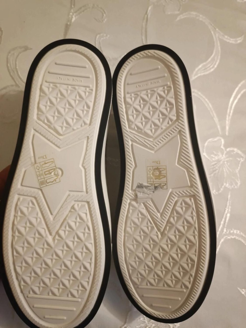 Dior Walk’n’Dior en toile brodée - EU 37