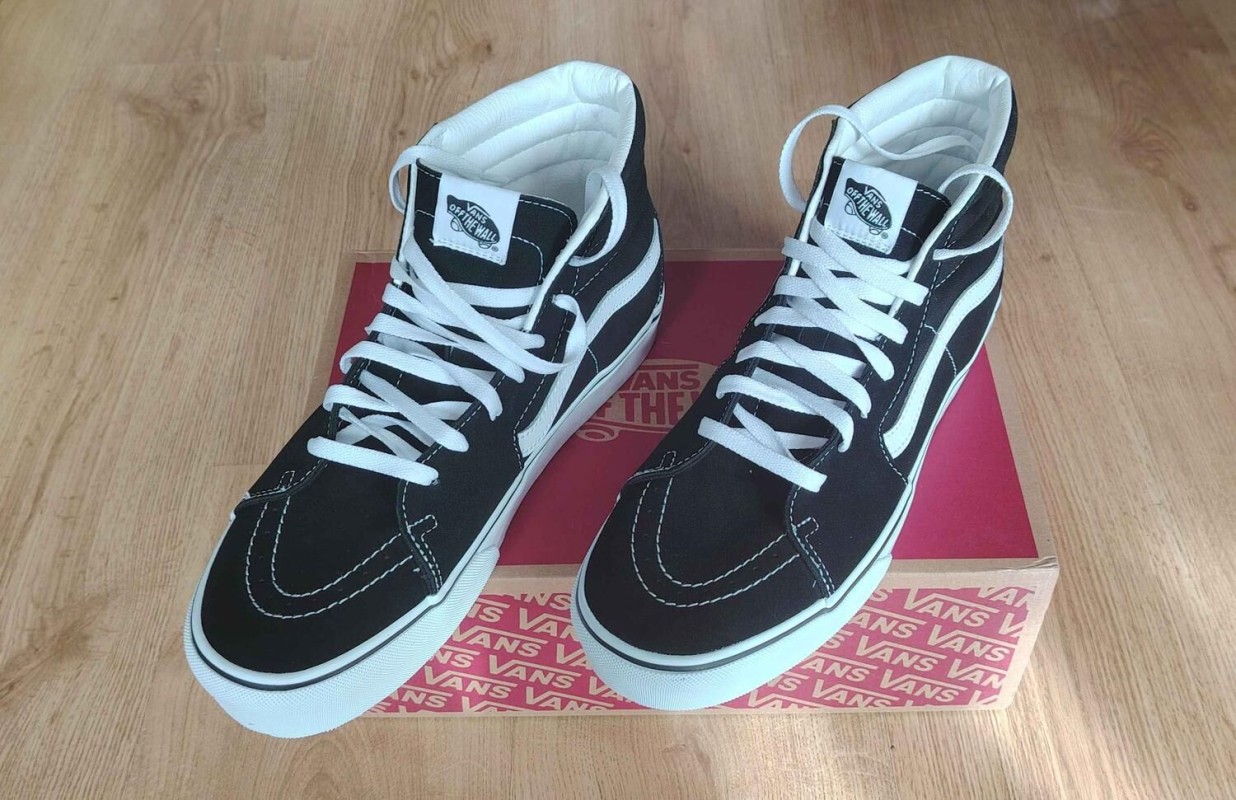 Vans Sk8-Hi Platform 2 – Black/True White – T.44,5