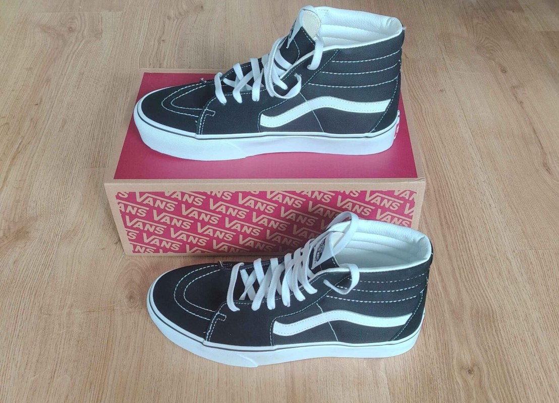 Vans Sk8-Hi Platform 2 – Black/True White – T.44,5 2