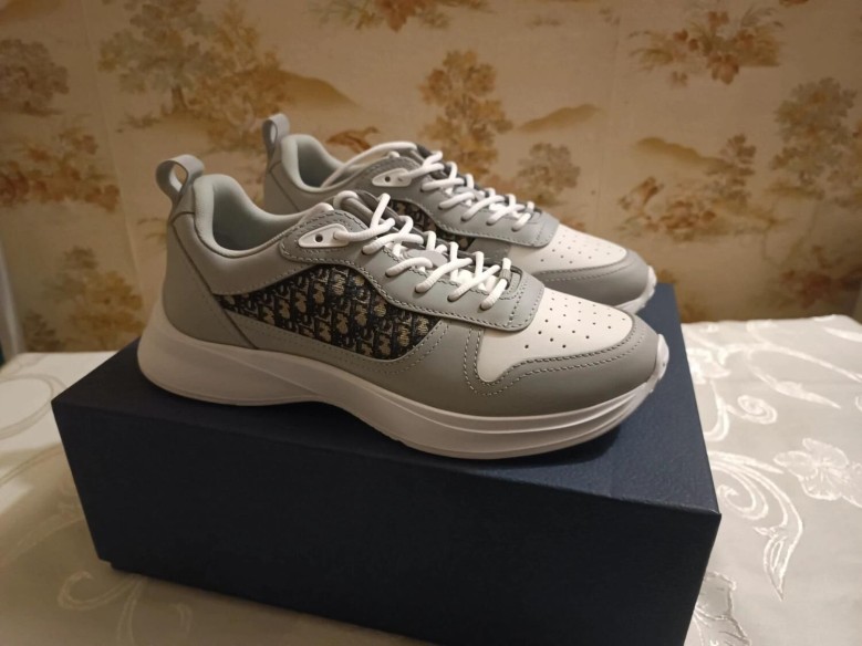 Dior B25 Runner Jacquard Oblique Grise - EU 41