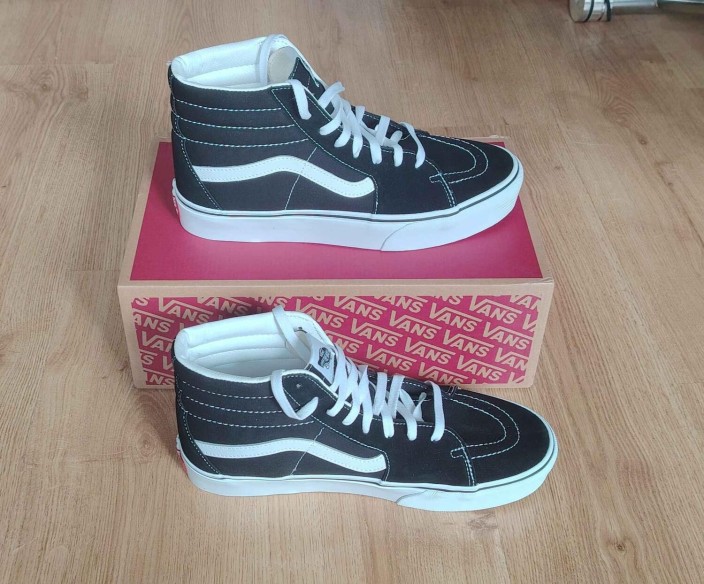 Vans Sk8-Hi Platform 2 – Black/True White – T.44,5