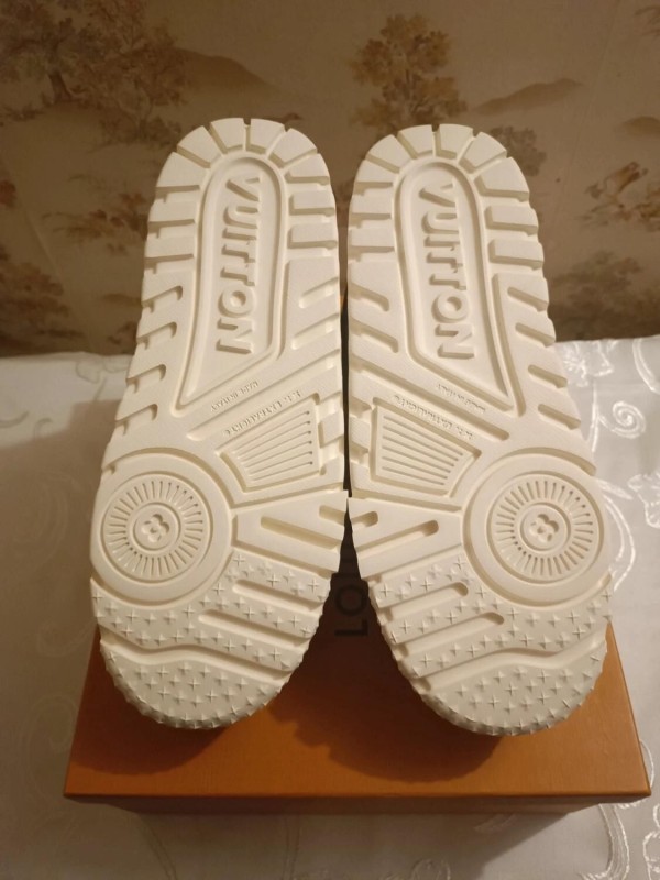 Louis Vuitton LV Trainer Maxi Damier Marron - EU 45 2