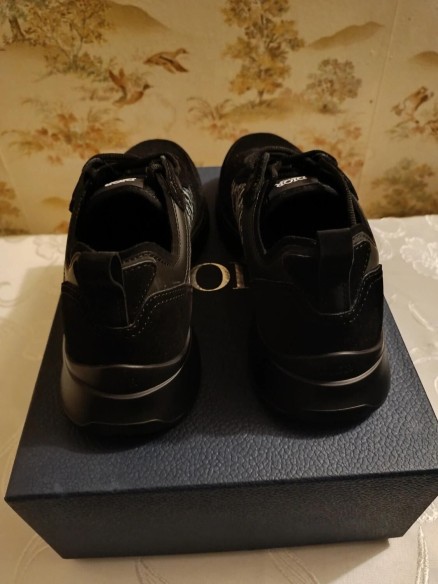 Dior B25 Runner Suede Oblique Mesh Black - EU 41