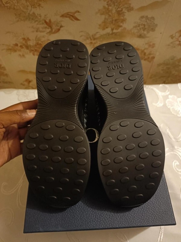 Dior B25 Runner Suede Oblique Mesh Black - EU 41 2