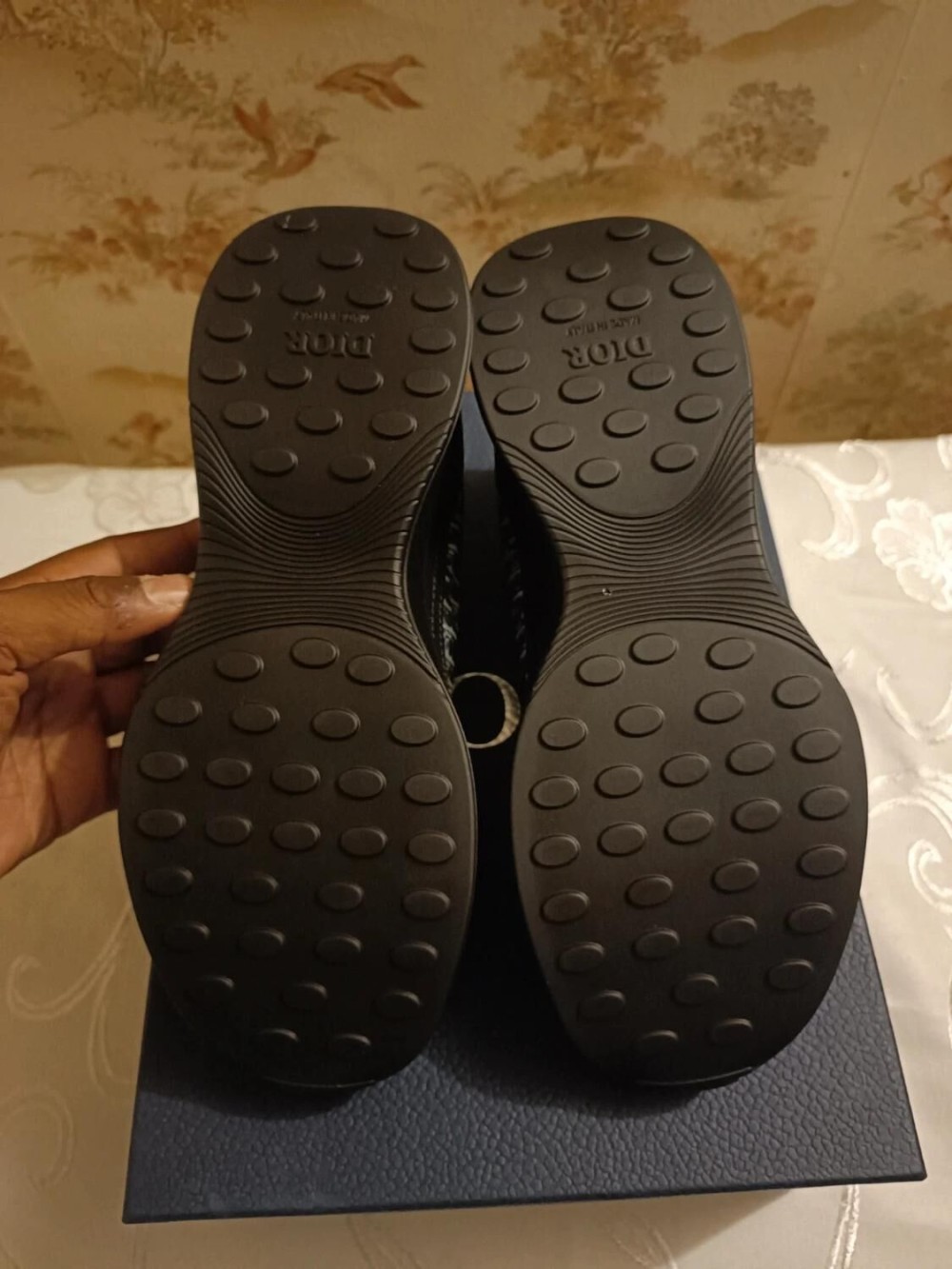 Dior B25 Runner Suede Oblique Mesh Black - EU 41