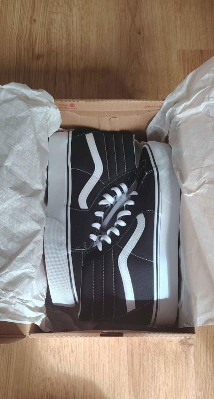 Vans Sk8-Hi Platform 2 – Black/True White – T.44,5 2
