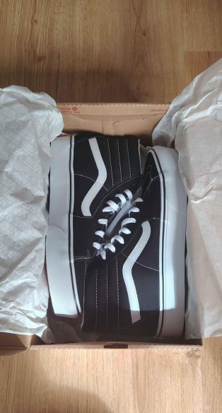 Vans Sk8-Hi Platform 2 – Black/True White – T.44,5