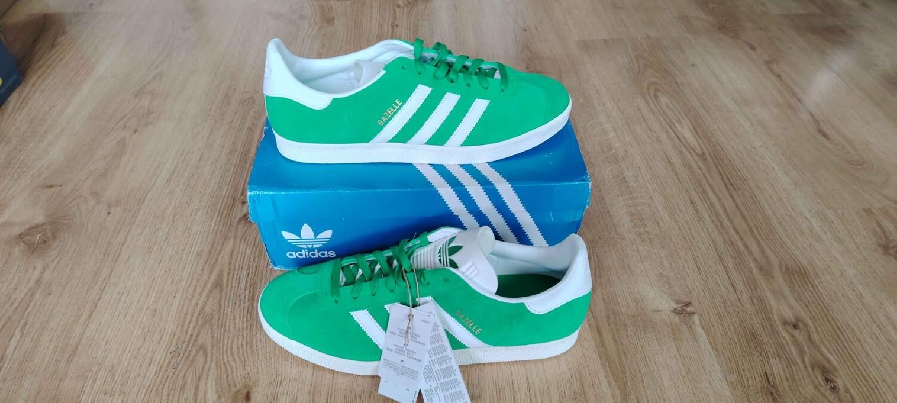 Adidas Gazelle Verte – Taille 46 (UK 11 / US 11.5)