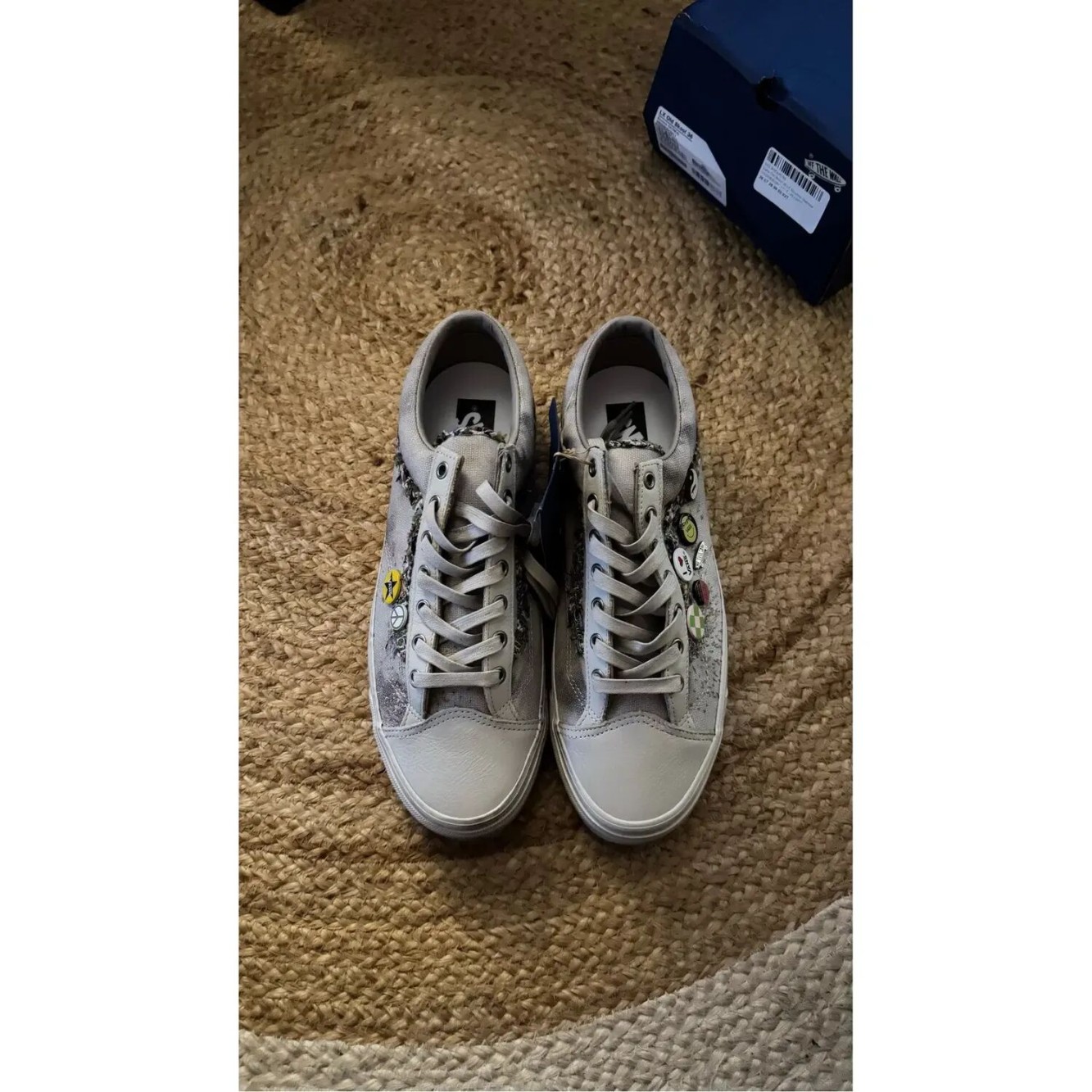 Vans LX Old Skool 36 Distressed Beige - EU 45