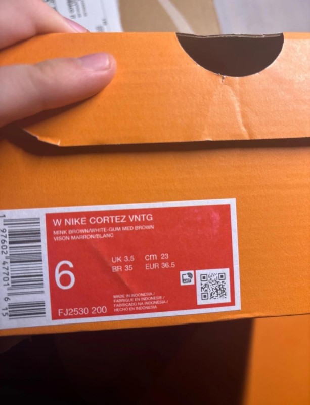 Nike Cortez marron brown taille 36,5 2