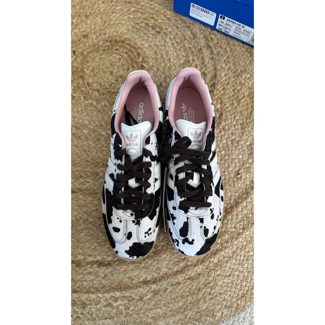 Adidas Samba Cow Print - EU 45